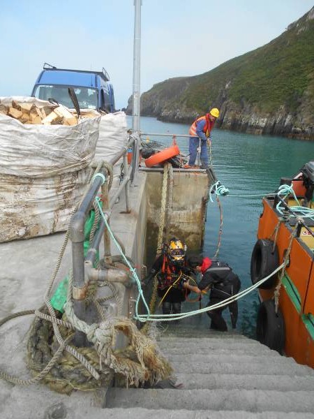 Diver Cape Clear Island