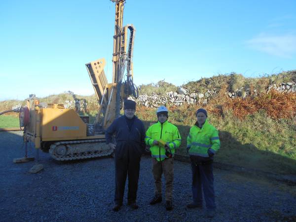 Well drilling Cape Clear Island