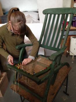 Lusitania deckchair Cape Clear Island